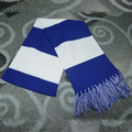 Knitted Soccer Scarf